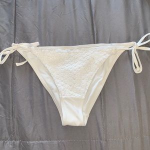 H&M white bikini bottoms